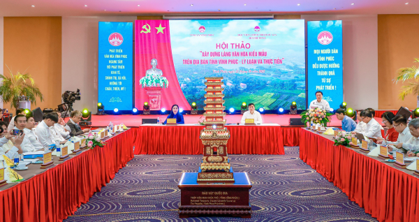 Xây dựng làng văn hóa kiểu mẫu trên địa bàn tỉnh Vĩnh Phúc - Lý luận và thực tiễn